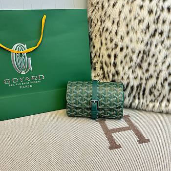 Kitlife Goyard Voyage Double Watch Case Green 17x10x7cm 