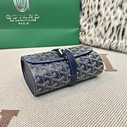 Kitlife Goyard Voyage Double Watch Case Dark Blue 17x10x7cm  - 5