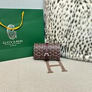 Kitlife Goyard Voyage Double Watch Case Burgundy 17x10x7cm  - 1