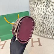 Kitlife Goyard Voyage Double Watch Case Burgundy 17x10x7cm  - 5