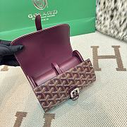 Kitlife Goyard Voyage Double Watch Case Burgundy 17x10x7cm  - 3
