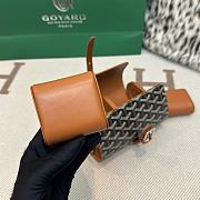 Kitlife Goyard Voyage Double Watch Case Black & Brown 17x10x7cm  - 6