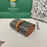 Kitlife Goyard Voyage Double Watch Case Black & Brown 17x10x7cm  - 5