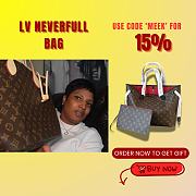 Kitlife Louis Vuitton Neverfull Monogram Microfiber Lining Brown - 32cm - 1