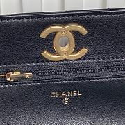Kitlife Chanel Woc Bag Black AP3938 19cm - 3