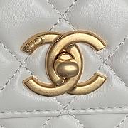 Kitlife Chanel Woc Bag White AP3938 19cm - 6