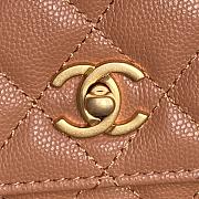 Kitlife Chanel 25B Woc Bag Brown AP4785 19cm - 6