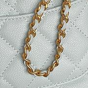 Kitlife Chanel 25B Woc Bag Light Blue AP4785 19cm - 5