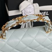 Kitlife Chanel 25B Woc Bag Light Blue AP4785 19cm - 3