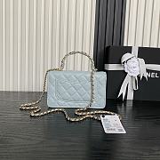 Kitlife Chanel 25B Woc Bag Light Blue AP4785 19cm - 2