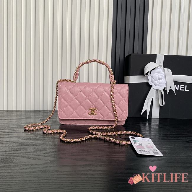 Kitlife Chanel 25B Woc Bag Pink AP4785 19cm - 1