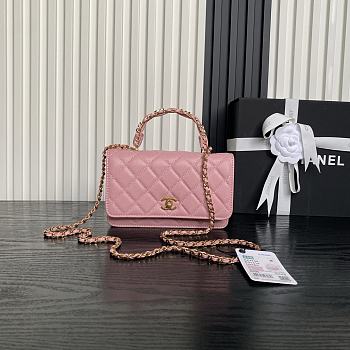 Kitlife Chanel 25B Woc Bag Pink AP4785 19cm