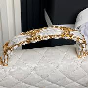 Kitlife Chanel 25B Woc Bag White AP4785 19cm - 5