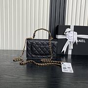 Kitlife Chanel 25B Woc Bag Black AP4785 19cm - 2