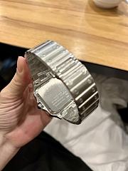 Kitlife Cartier Santos de Watch Silver in White - 2