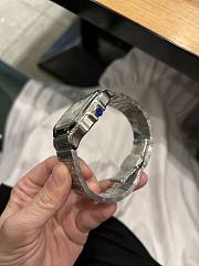 Kitlife Cartier Santos de Watch Silver in White - 5