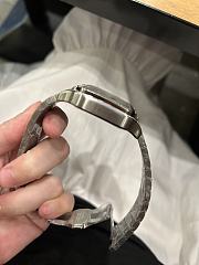 Kitlife Cartier Santos de Watch Silver in Green - 3