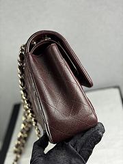 Kitlife Chanel Classic Flap Jumbo Dark Brown Caviar Leather Bag Gold Hardware - 30cm  - 3