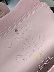 Kitlife Chanel Classic Flap Jumbo Pink Caviar Leather Bag Gold Hardware - 30cm  - 6