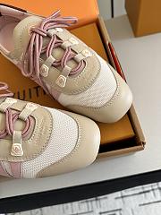 Kitlife Louis Vuitton Sneakerina Shoes Beige & Pink - 4