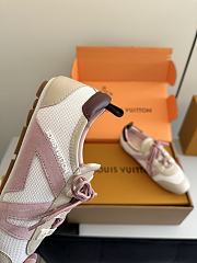 Kitlife Louis Vuitton Sneakerina Shoes Beige & Pink - 3