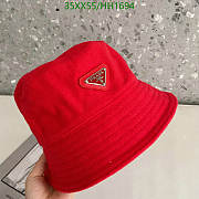 Kitlife Prada Bucket Hat Red - 4