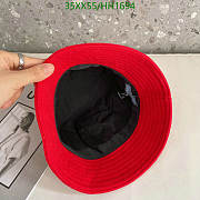 Kitlife Prada Bucket Hat Red - 2