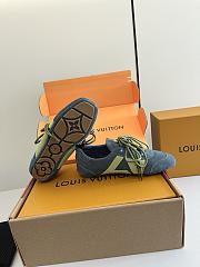 Kitlife Louis Vuitton Sneakerina Shoes Green Suede  - 3