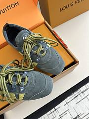 Kitlife Louis Vuitton Sneakerina Shoes Green Suede  - 6