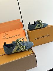 Kitlife Louis Vuitton Sneakerina Shoes Green Suede  - 4