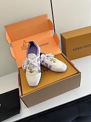 Kitlife Louis Vuitton Sneakerina Shoes Purple & White  - 1