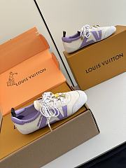 Kitlife Louis Vuitton Sneakerina Shoes Purple & White  - 6