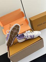 Kitlife Louis Vuitton Sneakerina Shoes Purple & White  - 5