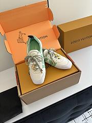Kitlife Louis Vuitton Sneakerina Shoes Green & White - 1