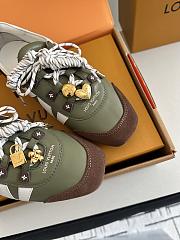 Kitlife Louis Vuitton Sneakerina Shoes Dark Green  - 3