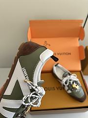 Kitlife Louis Vuitton Sneakerina Shoes Dark Green  - 4