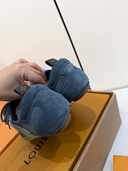 Kitlife Louis Vuitton Sneakerina Shoes Blue Suede  - 6
