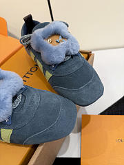 Kitlife Louis Vuitton Sneakerina Shoes Blue Suede  - 2
