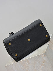 Kitlife Saint Laurent Sac De Jour Boston Small  In Black Grained Leather 851694 27×18×15cm - 3