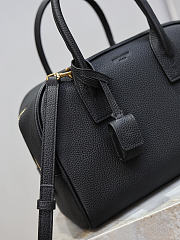 Kitlife Saint Laurent Sac De Jour Boston Small  In Black Grained Leather 851694 27×18×15cm - 2