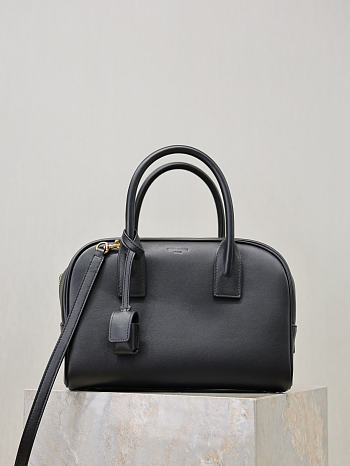 Kitlife Saint Laurent Sac De Jour Boston Small In Black Smooth Leather 851694 27×18×15cm 