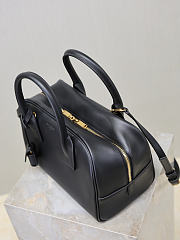 Kitlife Saint Laurent Sac De Jour Boston Small In Black Smooth Leather 851694 27×18×15cm  - 2