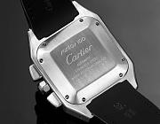 Kitlife Cartier Santos Chronograph Watch Black 42mm  - 6