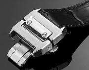 Kitlife Cartier Santos Chronograph Watch Black 42mm  - 4