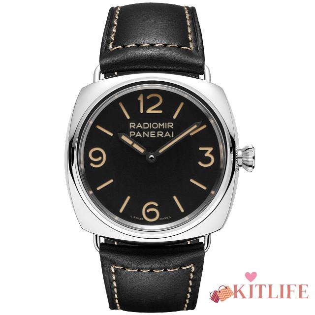Kitlife Panerai Radiomir Watch Black 45mm - 1