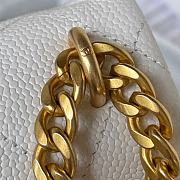 Kitlife Chanel Sweetheart Crush Mini Flap Bag White AS3828 12x19x8cm - 6