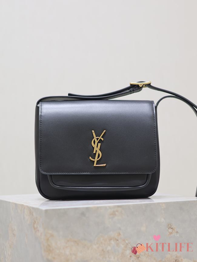 Kitlife Saint Laurent Niki Baby Shoulder Bag Black 633151 22×16.5×12cm - 1