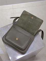 Kitlife Saint Laurent Niki Baby Shoulder Bag Green Khaki 633151 22×16.5×12cm  - 6