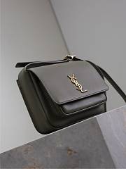 Kitlife Saint Laurent Niki Baby Shoulder Bag Green Khaki 633151 22×16.5×12cm  - 4