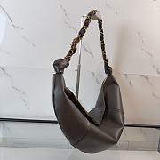 Kitlife Saint Laurent Amalia Hobo Bag In Green Khaki Lambskin 862210 23-62x28x4cm - 6